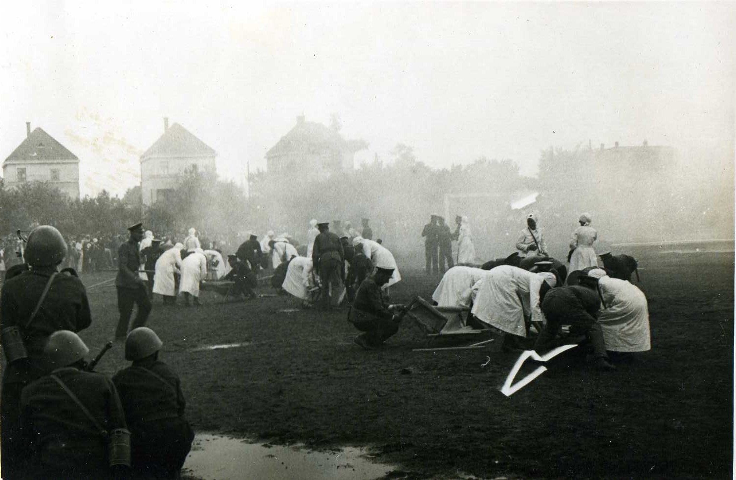 07Prehliadka hasičských zborov - Staré ihrisko Vráble 1936; 06